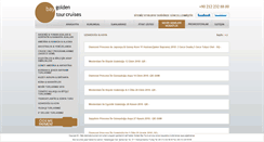 Desktop Screenshot of goldenbaycruisesagent.com